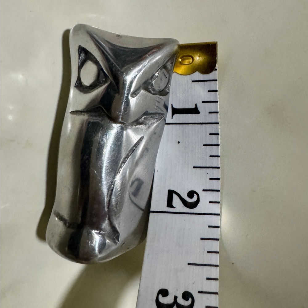 Hoselton Handcrafted solid Aluminum Owl Sculpture